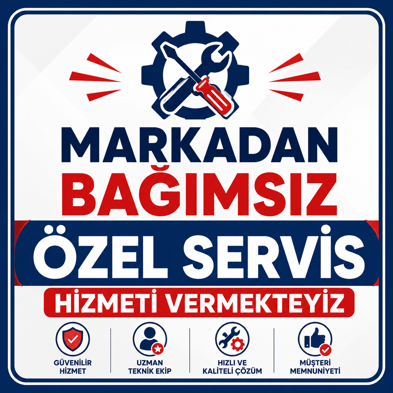 Bor Buğdüz Teknik Servisi markadan bağımsız özel servis hizmeti